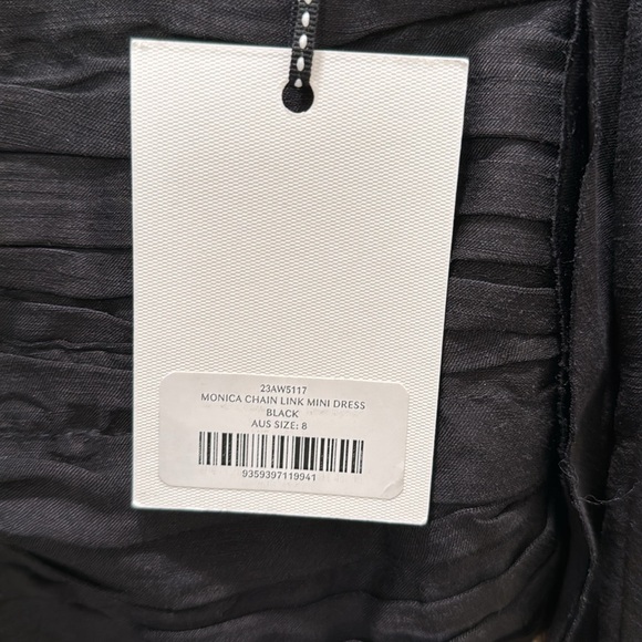 NWT Aje 8 Monica Chain Link Mini Dress - Picture 4 of 9